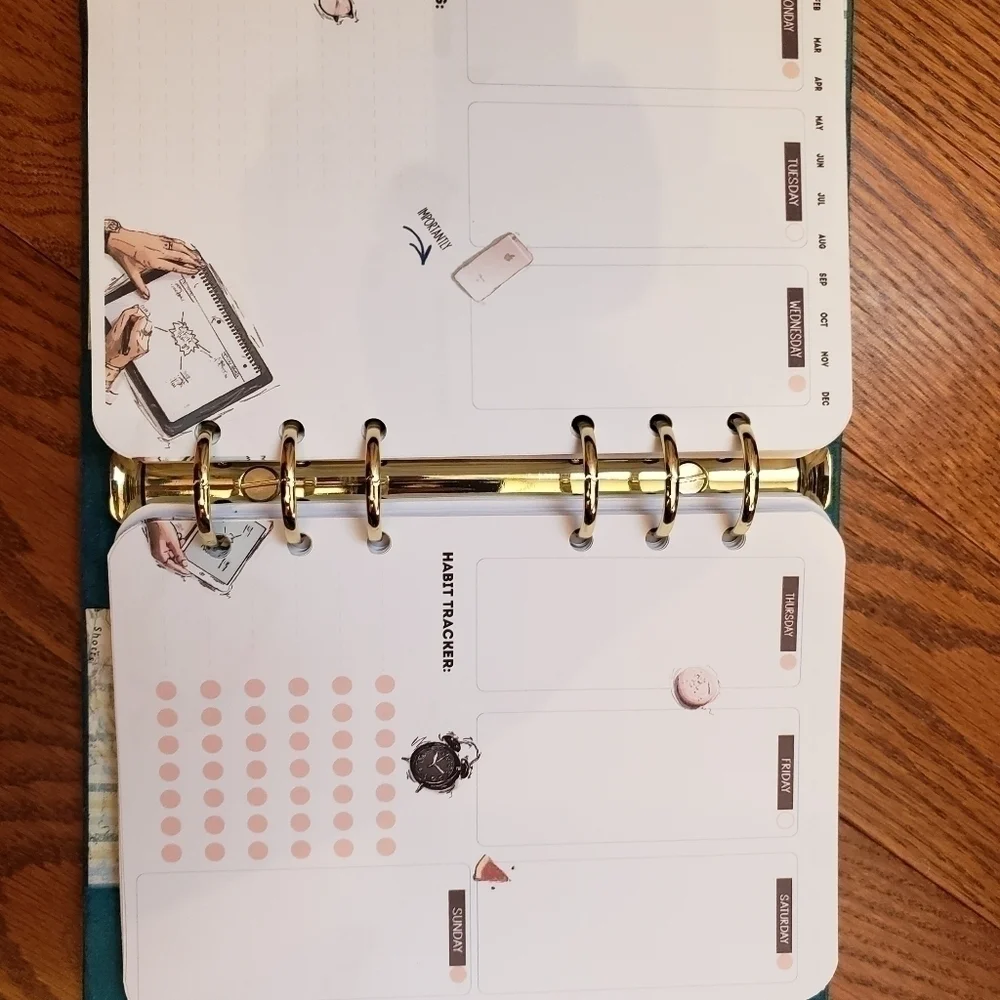 PLANNER customize 5x7 inches